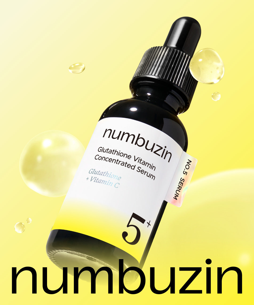 No.5+ Sérum concentré à la glutathion et aux vitamines
