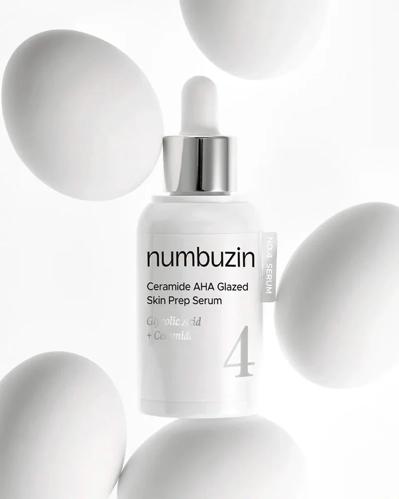 No.4 Ceramide AHA Glazed Skin Prep Serum