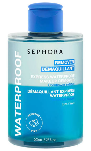 Démaquillant express waterproof Extrait de bleuet