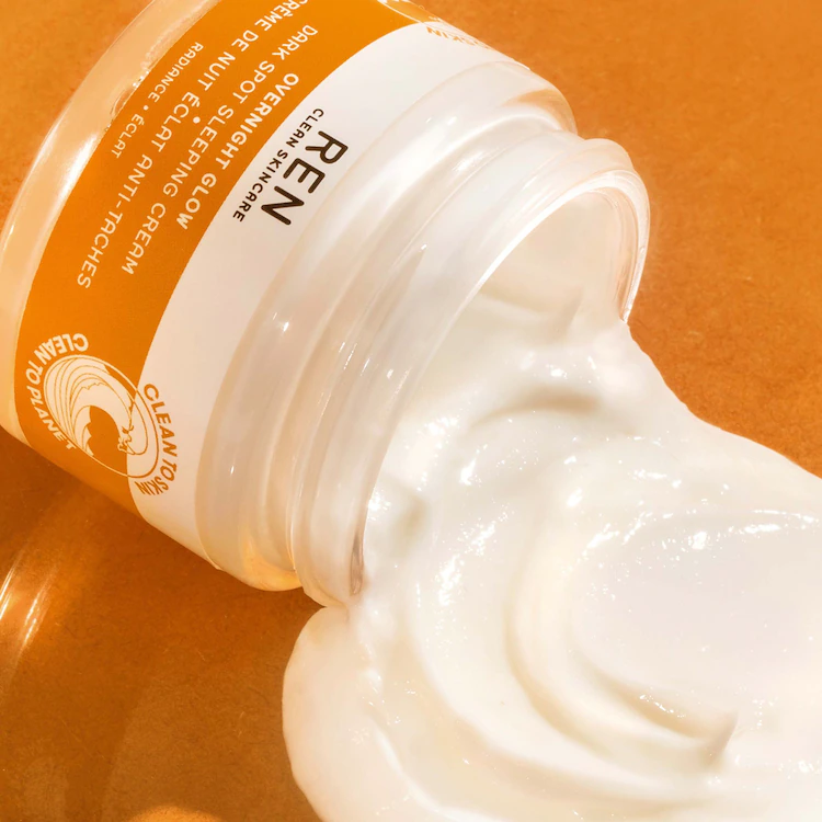 REN Clean Skincare Overnight Glow – Crème de nuit éclat anti-taches