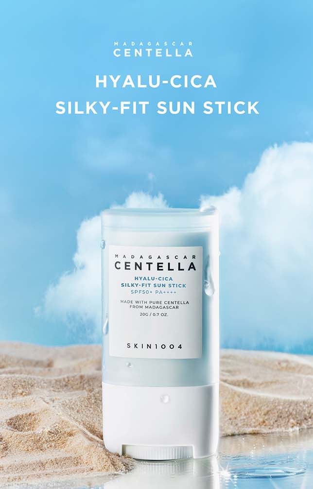SKIN1004 Madagascar Centella Hyalu-Cica Silky-Fit Sun Stick SPF50+ PA++++ 20 g