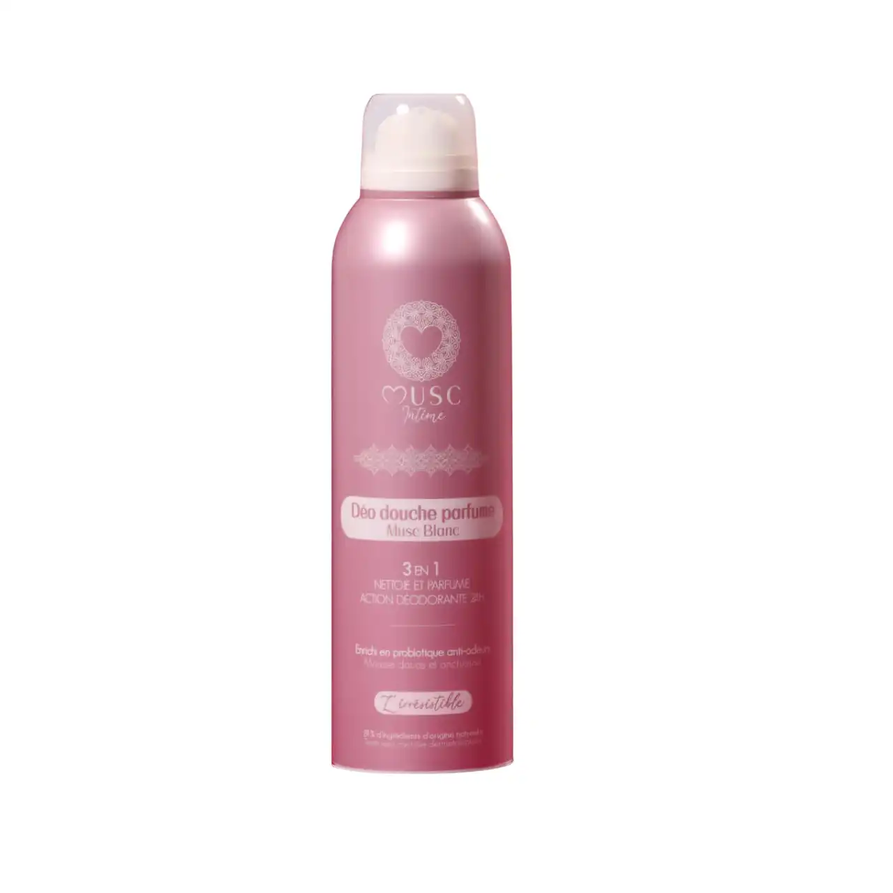 Musc Intime Déo douche parfumé Musc Blanc 200 ml