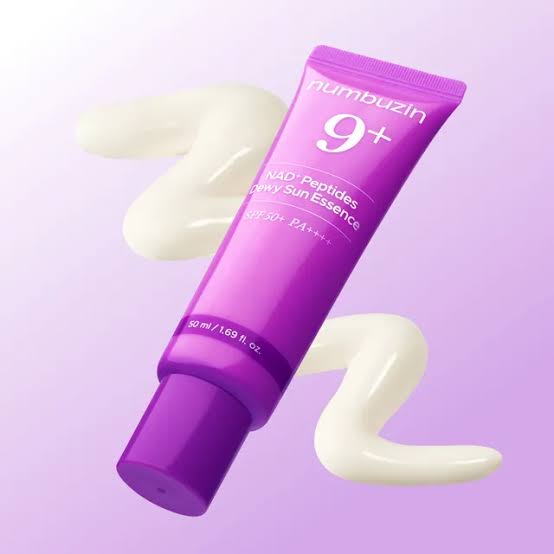 Numbuzin No.9 NAD+ Peptides Dewy Sun Essence SPF 50+ PA++++