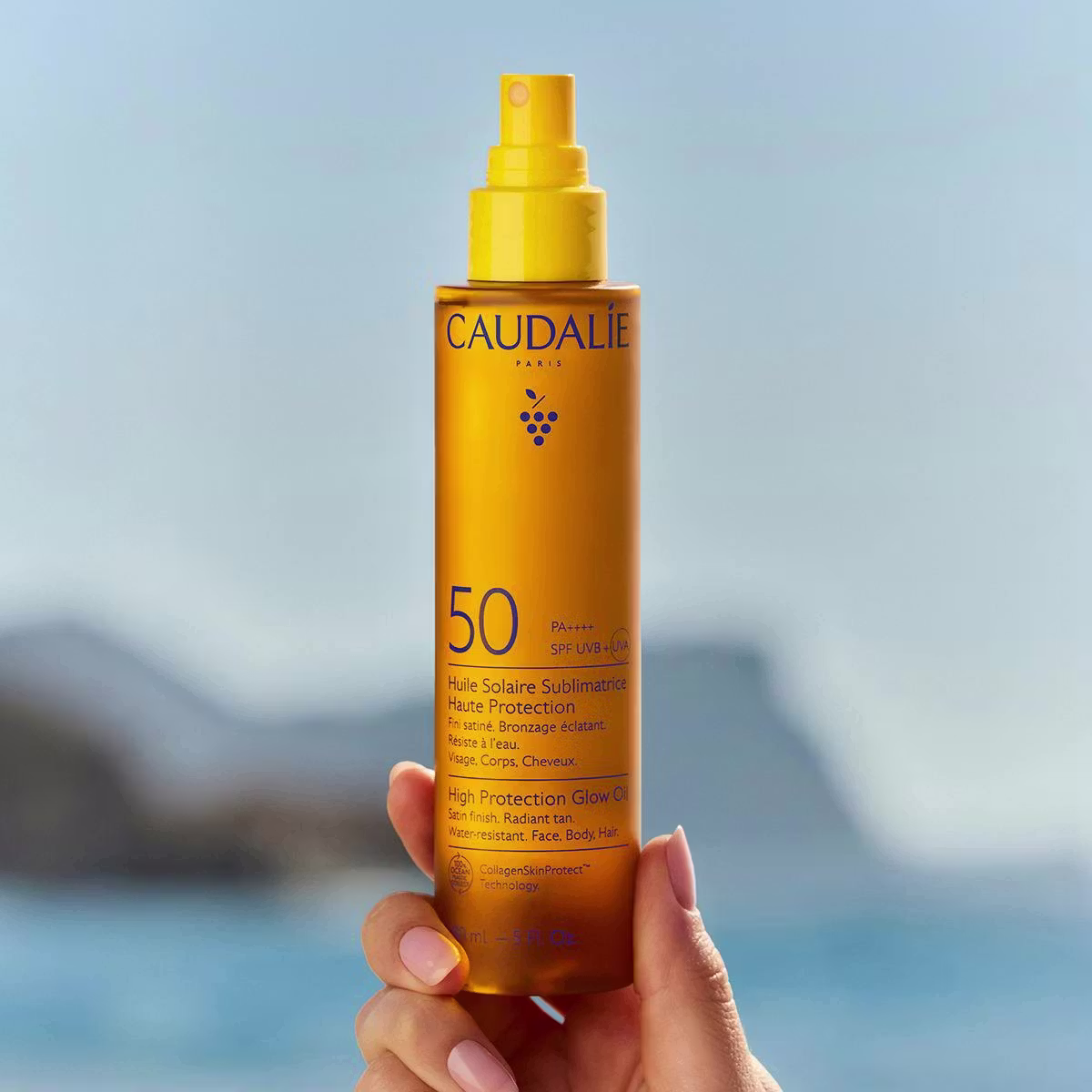 Huile Solaire Sublimatrice Haute Protection SPF50