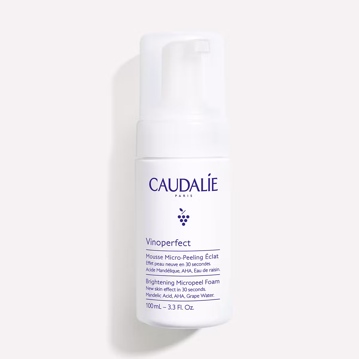 Vinoperfect Mousse Micro-Peeling Éclat à l'Acide Mandélique (AHA) 100 mL
