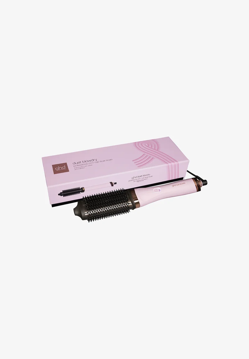 ghd Duet Blowdry Professional 2-in-1 Hair Dryer Brush – Pink Collection
