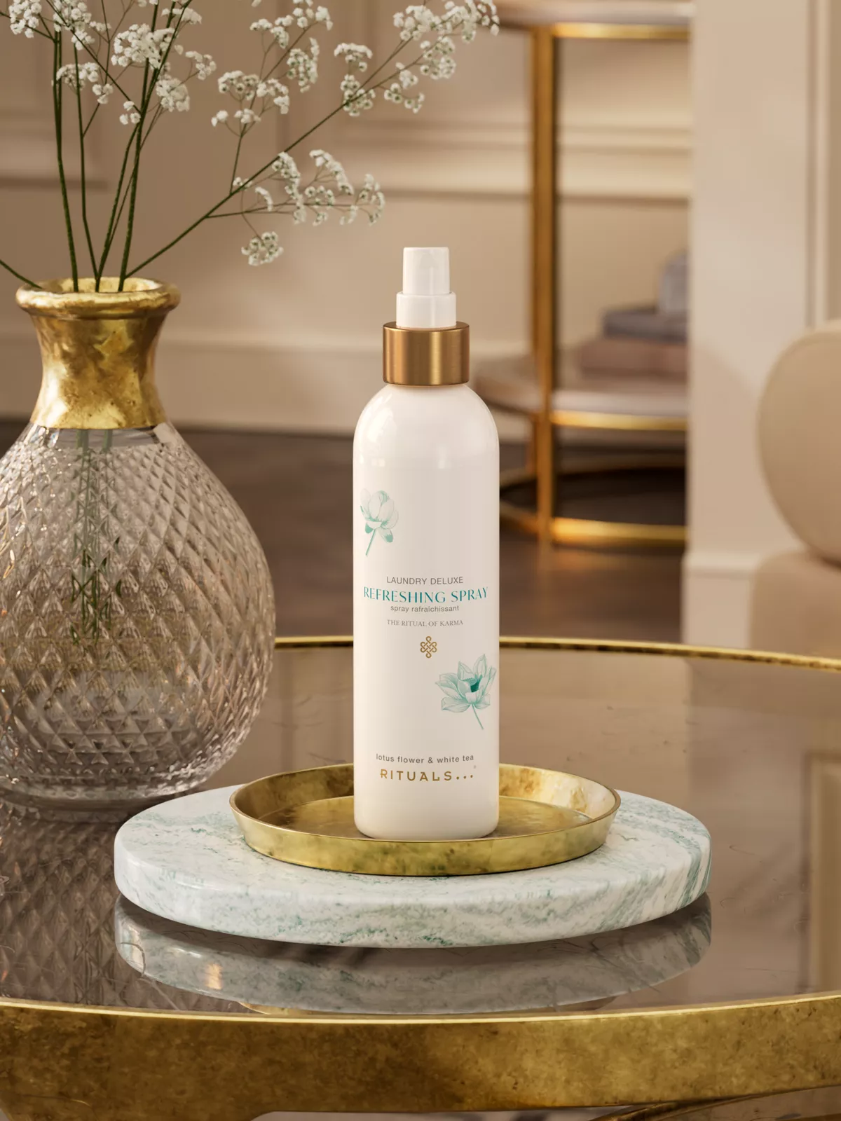 The Ritual of Jing Refreshing Spray, spray rafraîchissant textile 250 ml