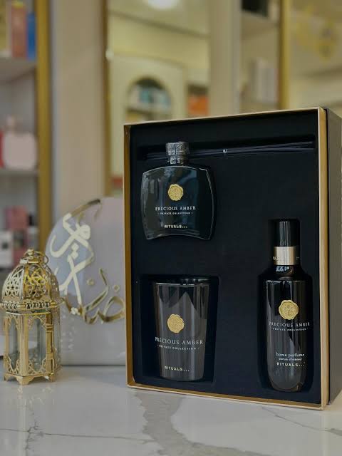 Coffret cadeau maison luxueux Precious Amber