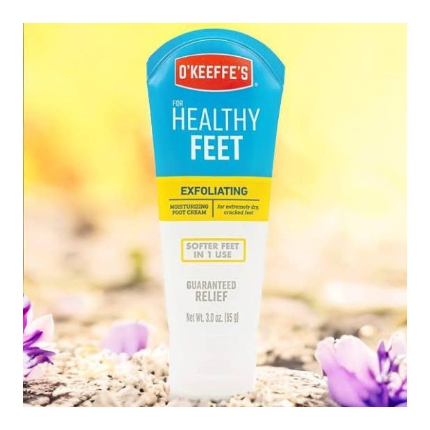 O'Keeffe's Healthy Feet Crème pieds exfoliante hydratante 3 oz