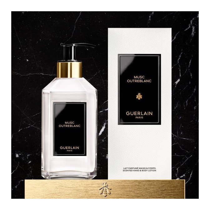Lait parfumé mains & corps Musc Outreblanc