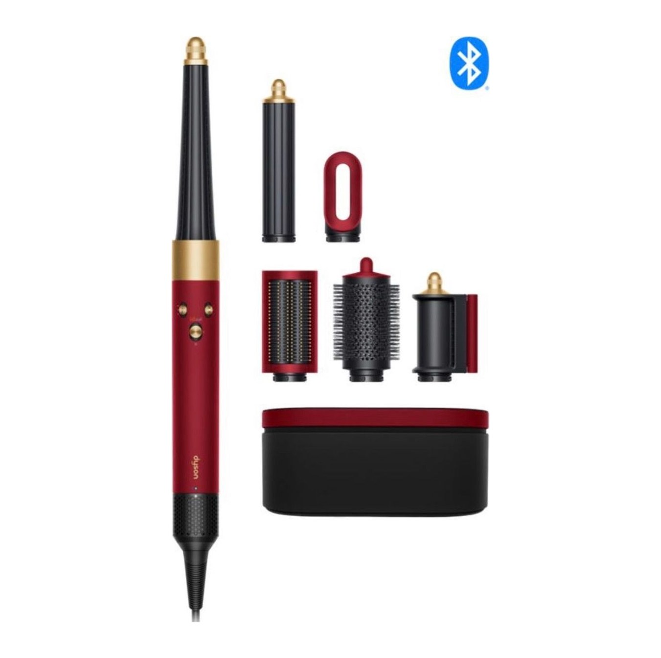 Airwrap i.d.™ Multistyler Et Sèche-Cheveux Straight+Wavy, Edition Spéciale Red Velvet and Gold