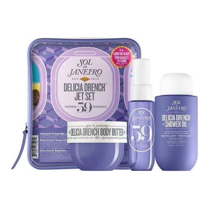 Delícia Drench Jet Set Coffret