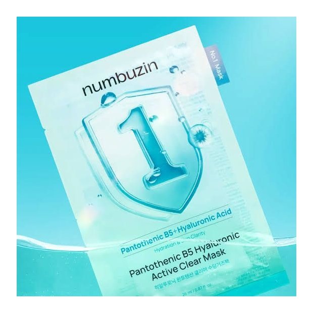 No.1 Pantothenic B5 Hyaluronic Active Clear Mask