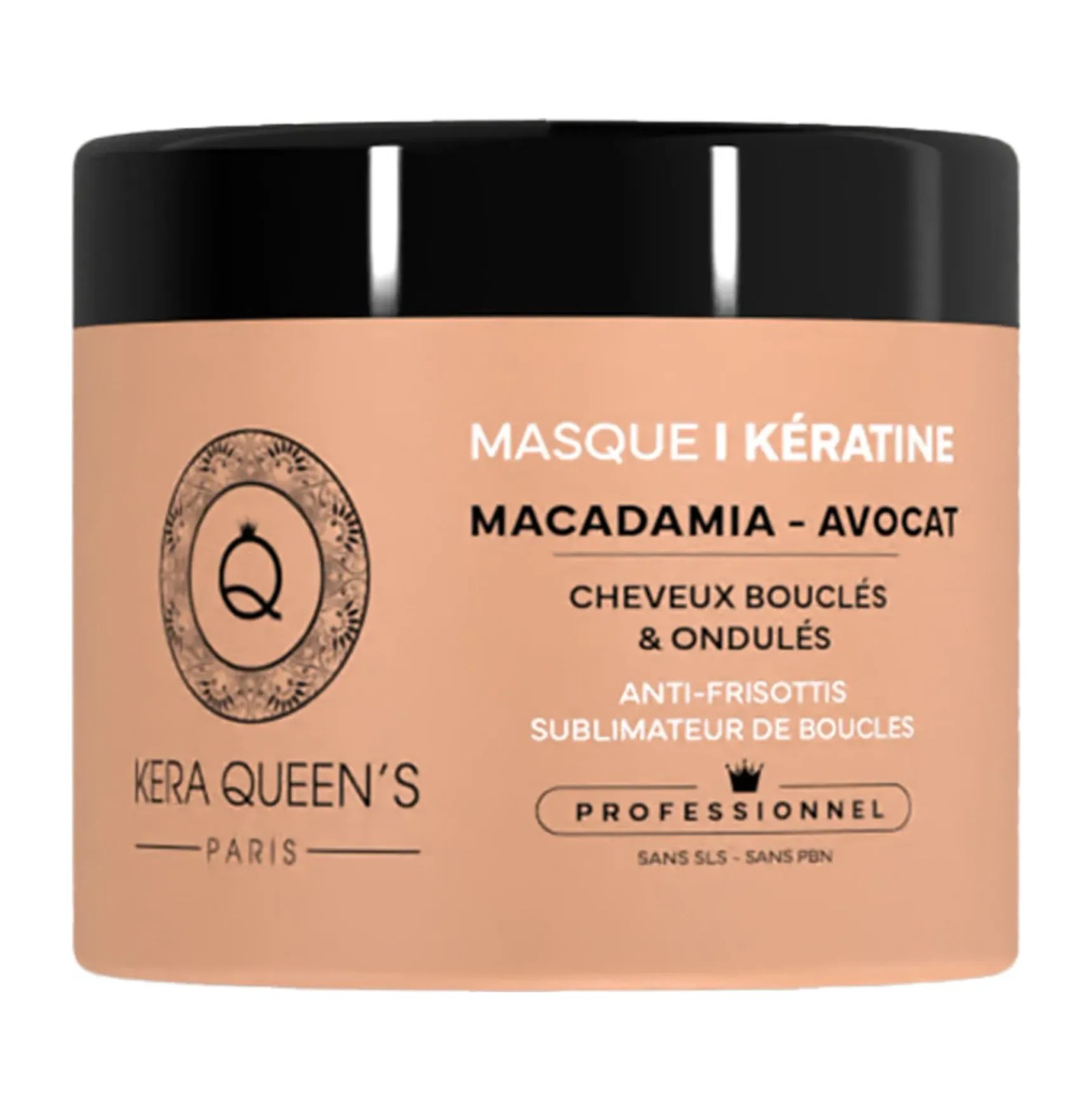 Kératine Macadamia Avocat Masque