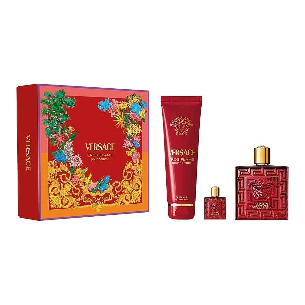 Eros Flame Eau De Parfum Coffret