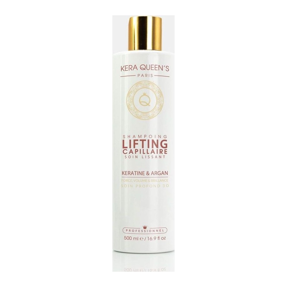 Kératine & Argan B.TOX Shampoing Lifting Capillaire Soin Lissant