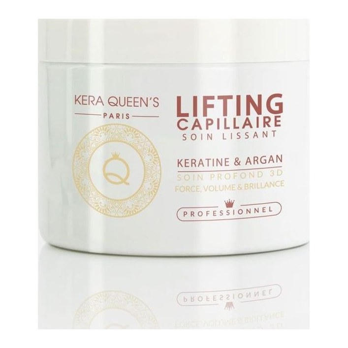 Kératine & Argan B.TOX Masque Lifting Capillaire Soin Lissant